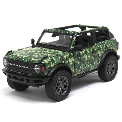 Машинка металлическая "Ford Bronco Camo Edition", зеленый