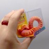 Печатная 3D фигурка змея (ОРАНЖЕВЫЙ), 3D печать