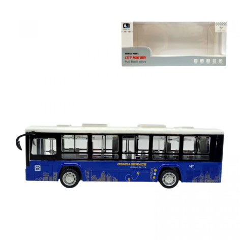 Автобус металлопластик, (СИНИЙ)