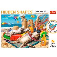 Пазли - 1011 ел, "Котяче свято"