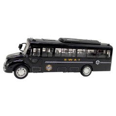 Машинка пластиковая "Автобус S.W.A.T." (ЧЕРНЫЙ)