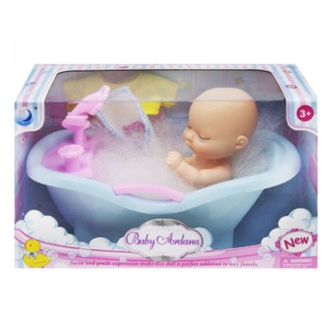 Пупс "Baby in Bath" в ванной