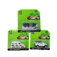 Машина мет. АВТОПРОМ планшет 15,5*11,5*4см. микс видов