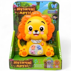Музыкальная игрушка "Зверушка. Лев" укр