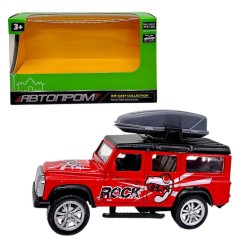 МАШИНА АВТОПРОМ, LAND ROVER DEFENDER (КРАСНЫЙ)