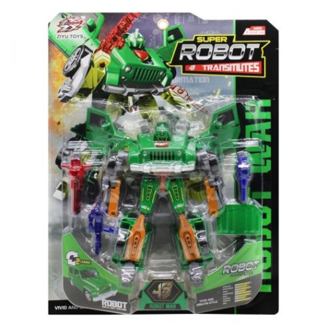 Трансформер "Super Robot", зелений