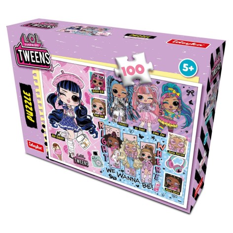 Пазлы L.O.L. Surprise! Tweens Collection, 100 элементов