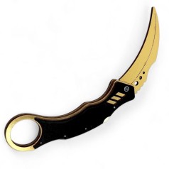 Игрушка нож "Mantis CITRINE" (бронзовый) 21 см