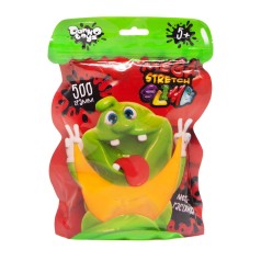 Слайм с блестками "Mega Stretch Slime", 500г (оранжевый)