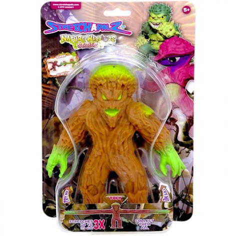 Игрушка-тянучка Стрейчапалз 14см, серия Nature Warriors (Нейчер Уориерс) TOLY