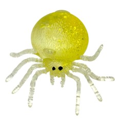 Антистресс жвачка-тянучка Паучок (ЖЕЛТЫЙ) 10см