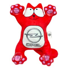 Котик Саймон на присосках 24 см OPEL (КРАСНЫЙ)