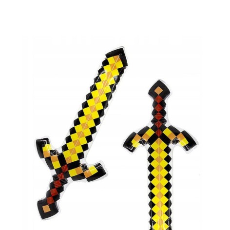 Надувная игрушка "Minecraft" Меч (ЖЕЛТЫЙ)