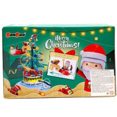 Конструктор "Счастливого Рождества. Елка-карусель" (423 элм)