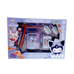 Раскопки "Аниме Санрио" инструменты, гипсовый брикет, в коробке