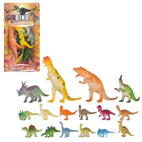 Набір фігурок "Динозаври", 16 шт