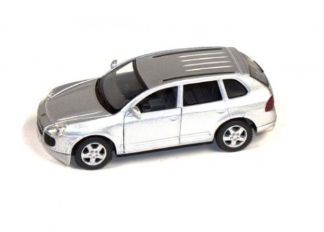Машинка KINSMART "Porsche Cayenne Turbo" (срібляста)