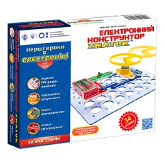 Конструктор-ЗНАТОК "Перші кроки в електроніці" (34 схеми, набір С)