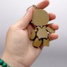 Брелок 3d печать "Мужчина-печенье" (Вид 1), KEYCHAIN