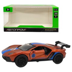 Машинка металлическая "АВТОПРОМ. 1:32 LAMBO" (Оранжевая)