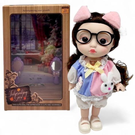 Кукла шарнирная "Interesting" в коробке 33х10х20,5 см