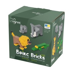 Конструктор Брикс животного 600 эл., Tigres