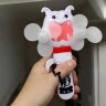 Ручной вентилятор "Бульдог" 17 см (коричневый)