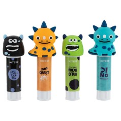 Клей-карандаш PVP, 9 г с фигурным колпачком, Kite