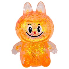 Антистресс жвачка-тянучка "Монстрик Лабубу" 10 см (Оранжевый)