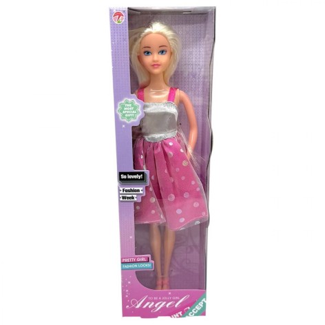 Кукла "Angel" 29 см в коробке (розовая)