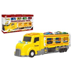 Игровой набор с автовозом "Transformable truck"