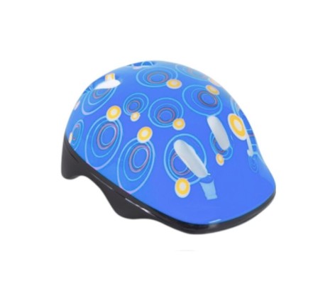 Набор защиты, в пакете, размер шлема – 24.5*20 см (синий вид 1)