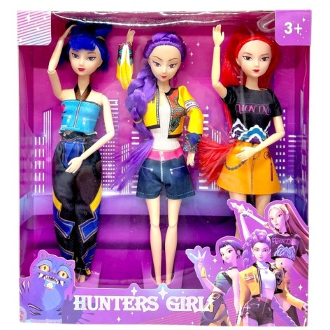 Куклы (набор) "K-POP-охотницы на демонов"