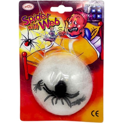 Іграшка-прикол ПАВУКИ З ПАВУТИНОЮ