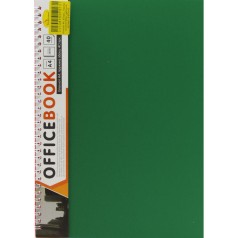 Блокнот "Office Book" A4, 40 листов (зеленый)