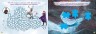 Книга "Холодное сердце. Рисуй, ищи, клей", укр