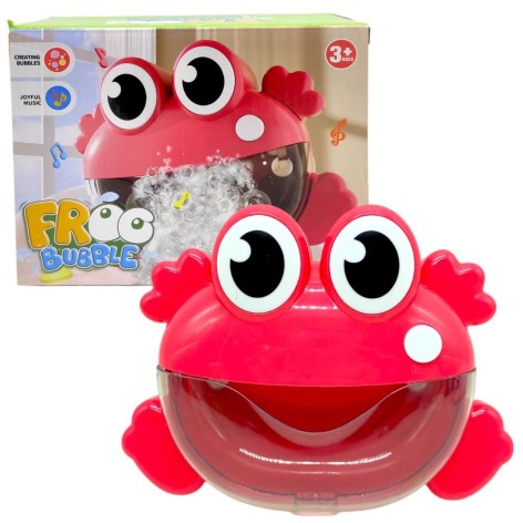 Игра для ванны "ЖАБКА" (КРАСНАЯ)