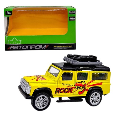 МАШИНА АВТОПРОМ, LAND ROVER DEFENDER (ЖЕЛТЫЙ)
