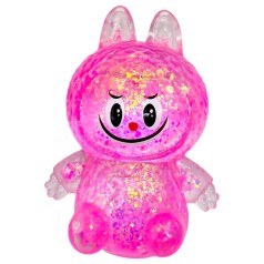 Антистресс жвачка-тянучка "Монстрик Лабубу" 10 см (Розовый)