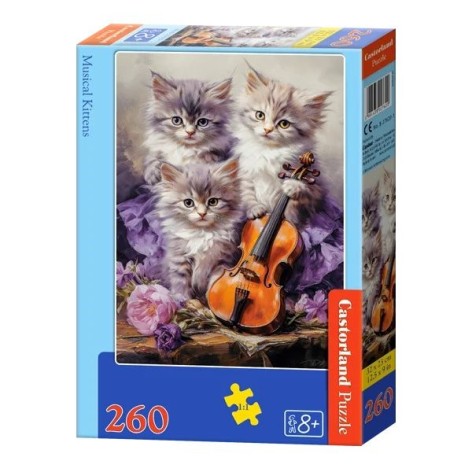Пазл "Музичні кошенята" 260 ел