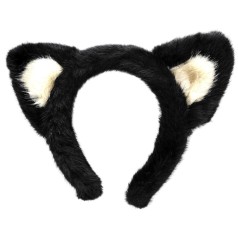 ОБРУЧ С УШКАМИ (ЧЕРНЫЙ)