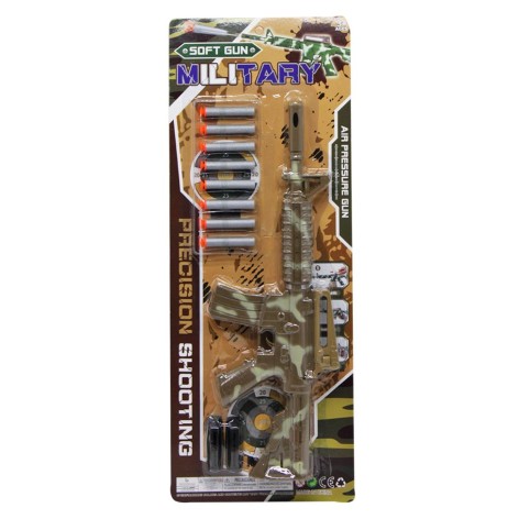 Военный набор с автоматом "Soft Gun"