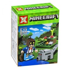 Конструктор "Minecraft: Волк", 34 дет