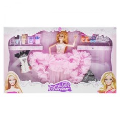 Кукла "Girl Adream", розовый