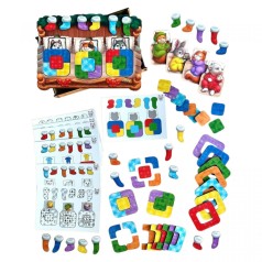 Игра «Животные в кроватке»