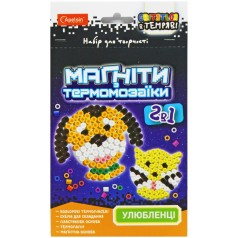 Магниты из термомозаики 2в1 