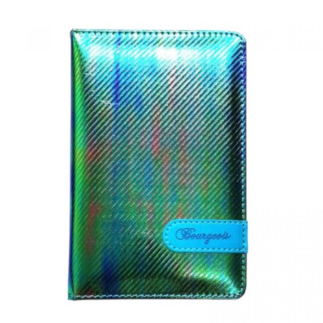 Блокнот, Кожзам, А6, 80 листов (ЗЕЛЕНЫЙ ГРАДИЕНТ)