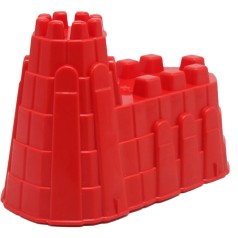 Пасочка пластиковая "Крепость", красная