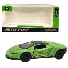 Машинка металева "АВТОПРОМ LAMBO" (ЗЕЛЕНА)