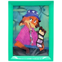 Алмазная мозаика "Зверополис  / Zootropolis" (ЗЕЛЕНЫЙ)